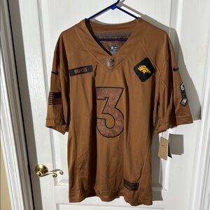 Nike BRONCOS Athletic Jersey with WILSON Number 3